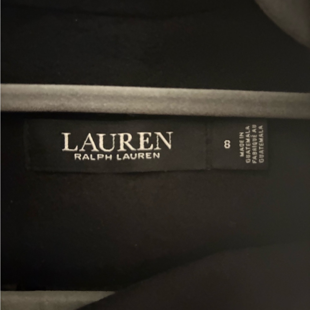 Ralph Lauren Black Pea Coat